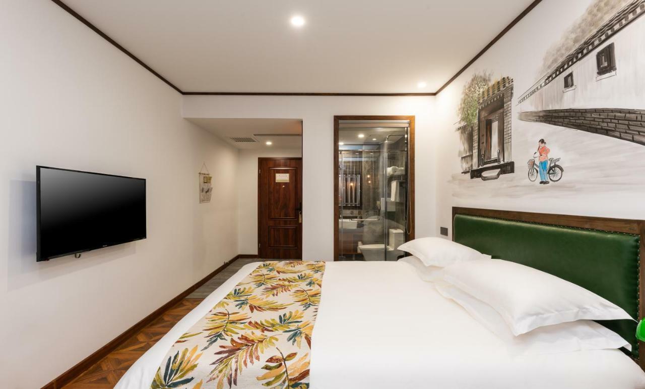 Nostalgia Hotel Near Prince Gong'S Mansion- Beihai Park, Tian'Anmen Square, Nanluoguxiang Hutong, Huguosi Hutong Snack Street, 5 Minutes Walk Away From Ping'Anli Subway Station, Free Ice Cream And Laundry Service,English Communication Well Beijing Luaran gambar