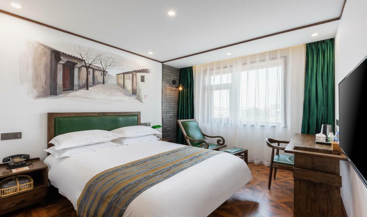 Nostalgia Hotel Near Prince Gong'S Mansion- Beihai Park, Tian'Anmen Square, Nanluoguxiang Hutong, Huguosi Hutong Snack Street, 5 Minutes Walk Away From Ping'Anli Subway Station, Free Ice Cream And Laundry Service,English Communication Well Beijing Luaran gambar